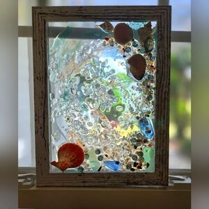 Hand Crafted Sea Art Glass Art
